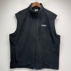 Columbia size XL Men’s Dark Gray Fleece Full Zip Vest